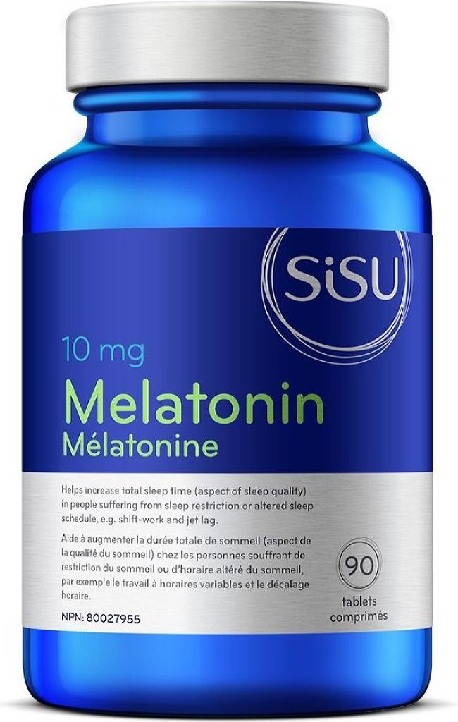 SISU Melatonin 10 mg (90 tabs) SAVE - Short Dated (01-2026)