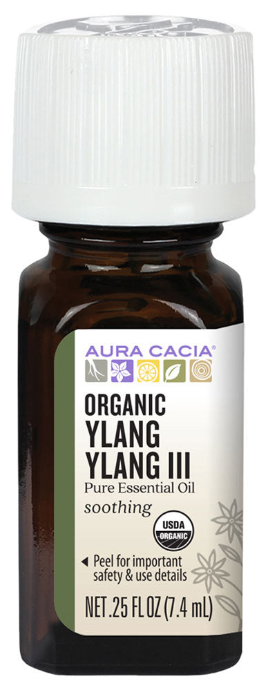 AURA CACIA Ylang Ylang III Essential Oil  (15 ml)