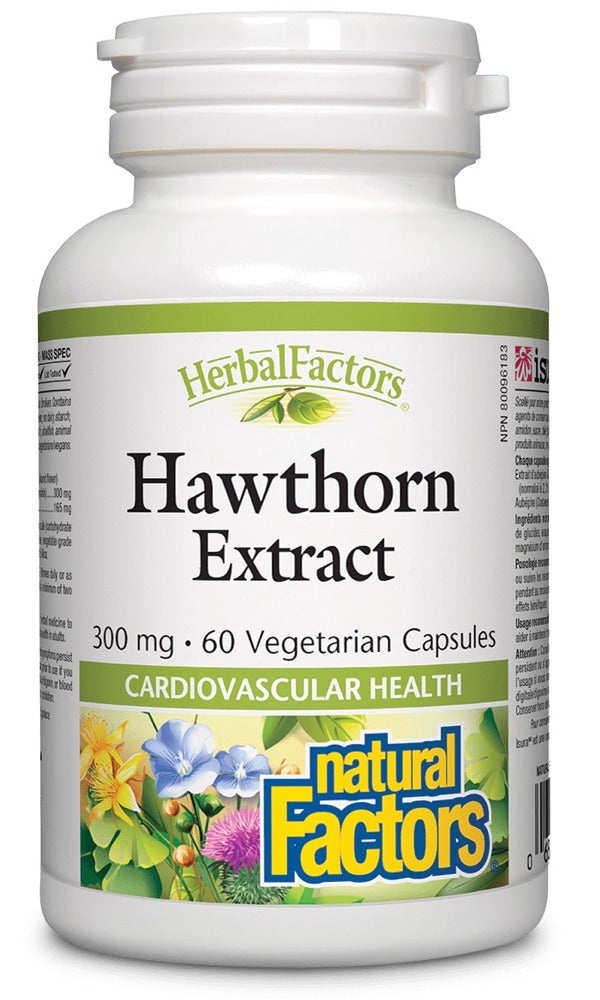 HERBAL FACTORS Hawthorn Extract (300 mg - 60 caps)