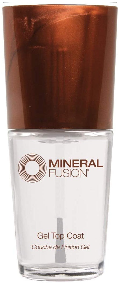 MINERAL FUSION Nail Polish Gel Top Coat (10 ml)