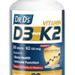 DR. D’S Vitamin D3 + K3 (90 v-caps)
