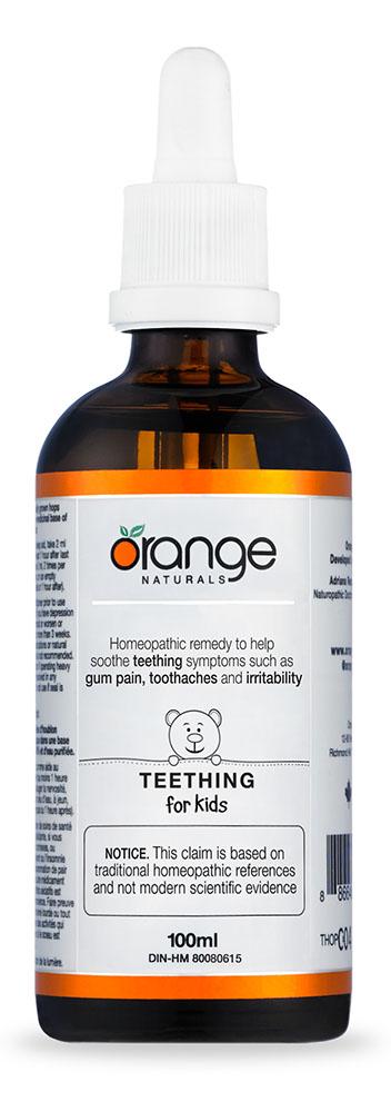 ORANGE NATURALS Kids Teething Homeopathic (100 ml)