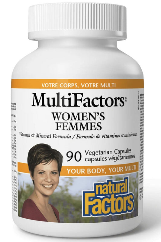 NATURAL FACTORS MultiFactors Women’s (90 vcaps)