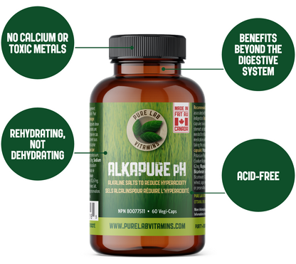 PURE LAB ALKAPURE pH (180 veg caps)