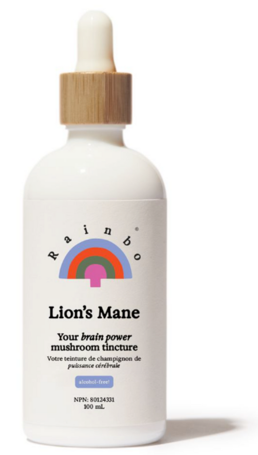 RAINBO Lion's Mane Tincture Alcohol Free 100 ML
