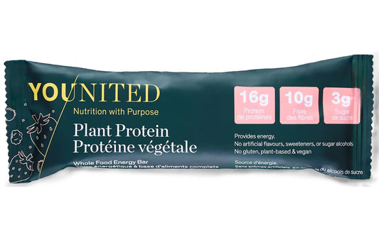 YOUNITED Plant Protein Snack Bar (Summer Berries - 60g x 12)