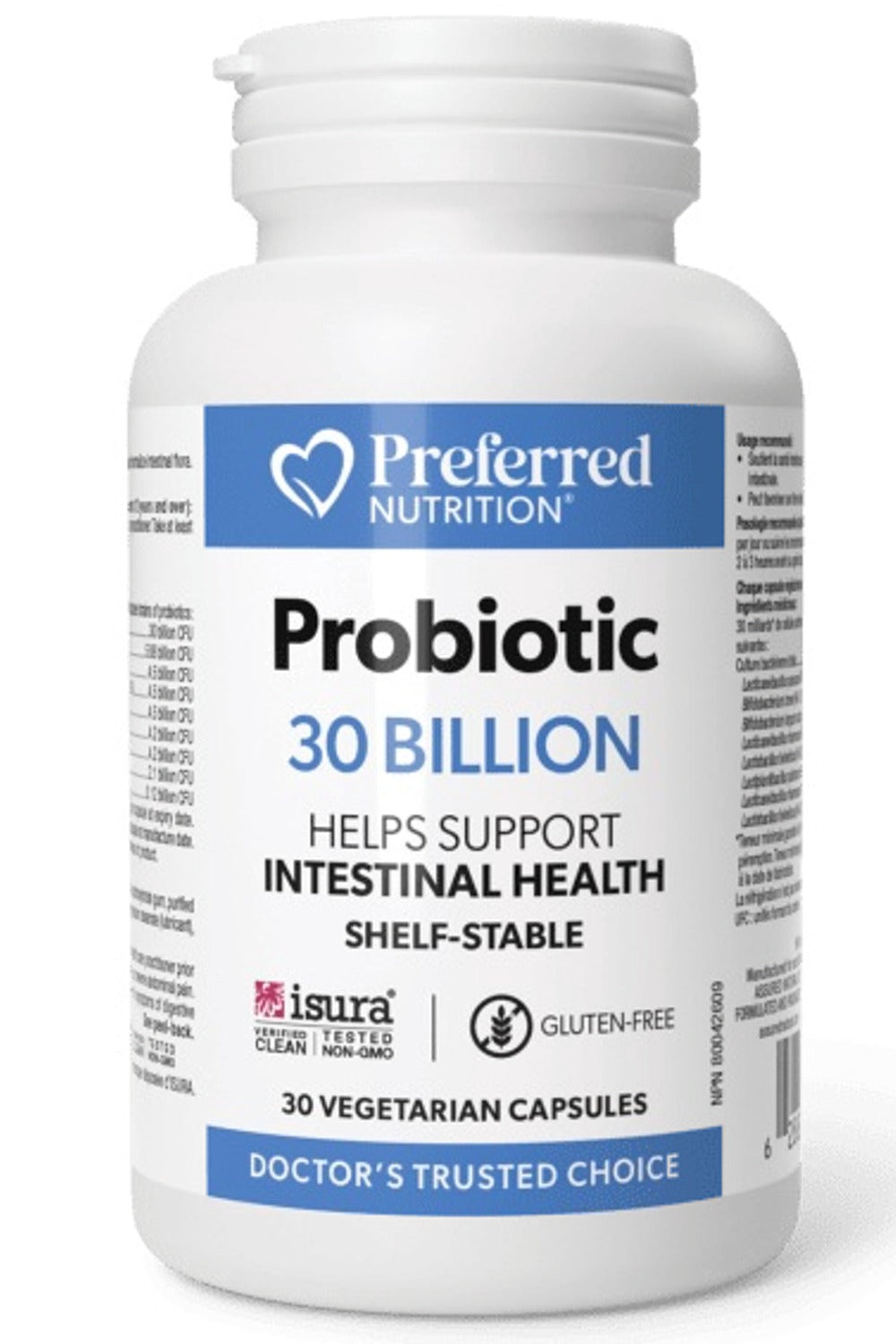 PREFERRED NUTRITION Probiotic (50 Billion - 30 veg caps)