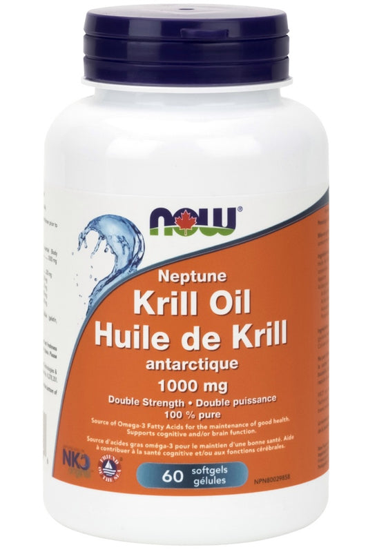 NOW Neptune Krill (1000 mg - 60 Softgels)