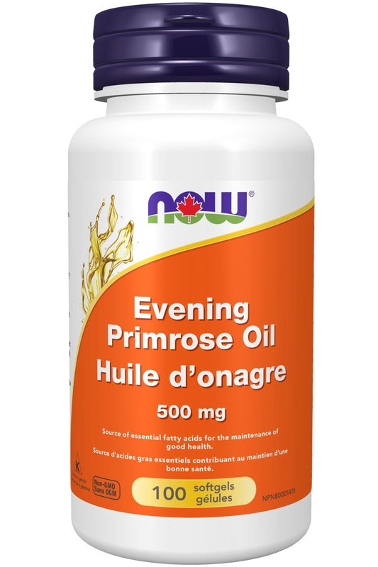 NOW Evening Primrose Oil (500 mg - 100 softgels)p