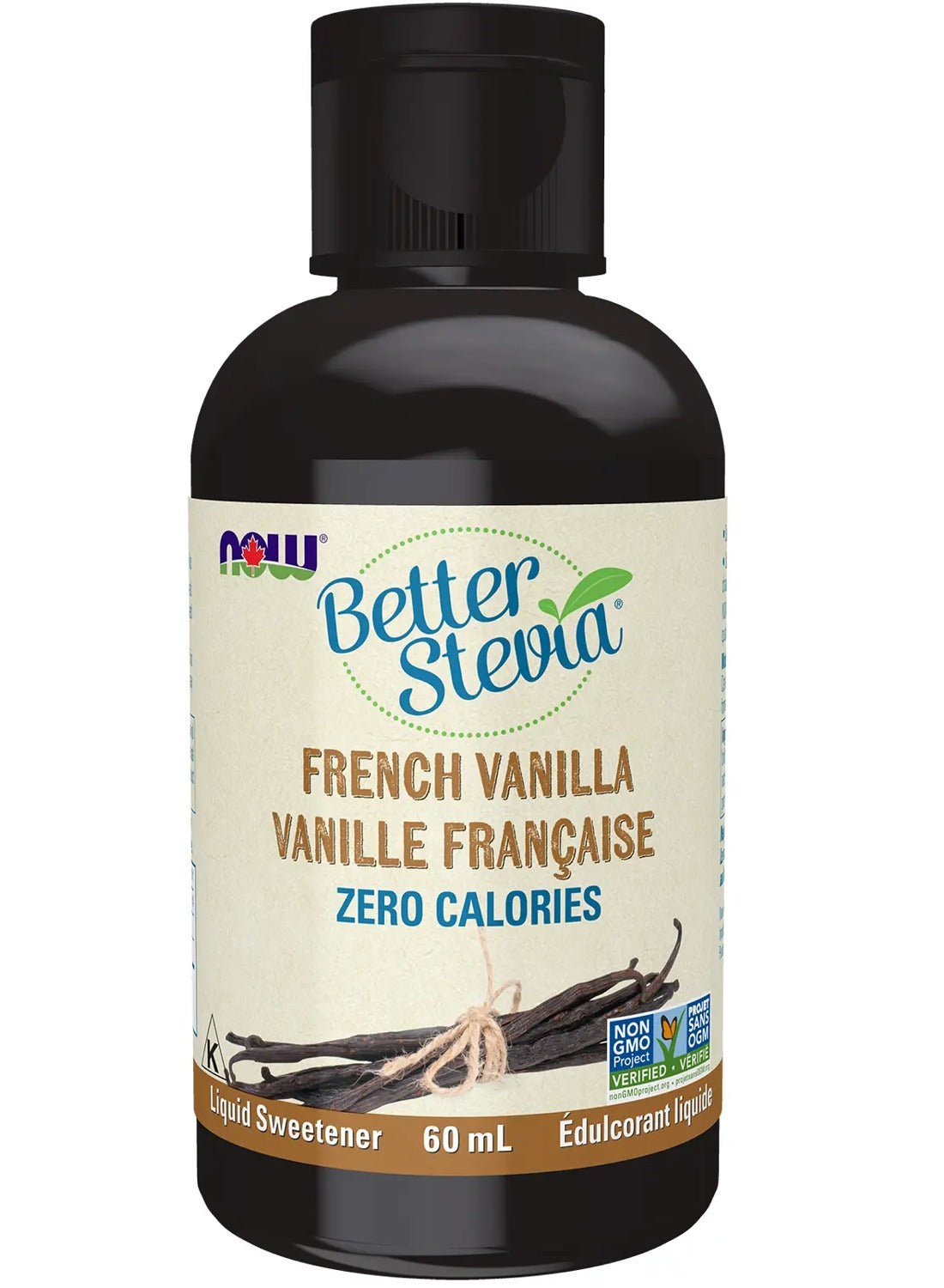 NOW BetterStevia® Liquid (French Vanilla - 60 ml)