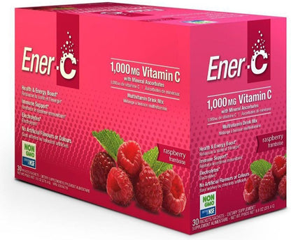 ENER-C Raspberry Box (30 Packets)