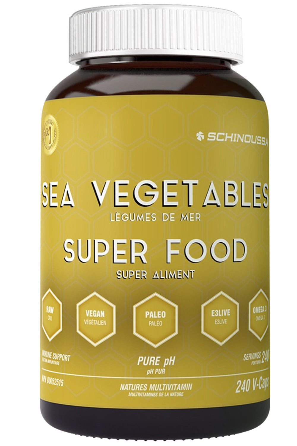 SCHINOUSSA Sea Vegetables (Pure Gold - 240 vcaps) – NHDdirect