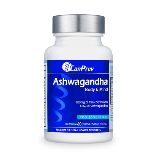 CANPREV Ashwagandha Body & Mind 60 Veggie Caps