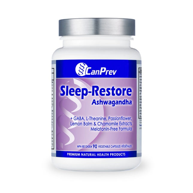 CANPREV Sleep-Restore Ashwagandha 90 Veggie Caps