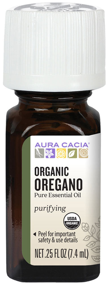 AURA CACIA Oregano Oil Organic  (7.4 ml)