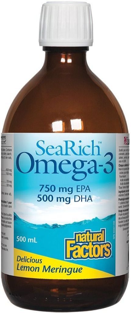 SEARICH Omega 3 750 EPA / 500 DHA (Lemon - 500 ml)