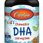 CARLSON Kids Chewable DHA (Orange - 120 chews)