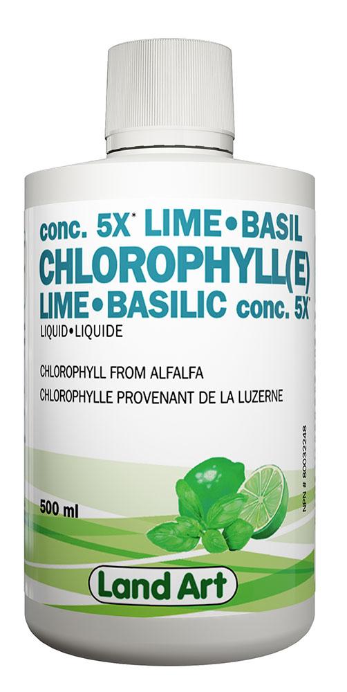 LAND ART Chlorophyll Concentrated 5X (Lime Basil - 500ml)