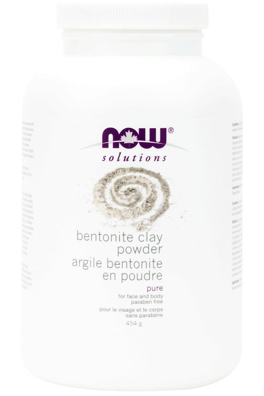 NOW Bentonite Powder (EXTERNAL USE ONLY - 454 grams)