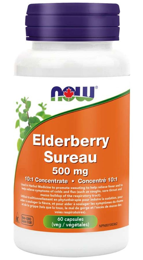 NOW Elderberry (60 veg caps)