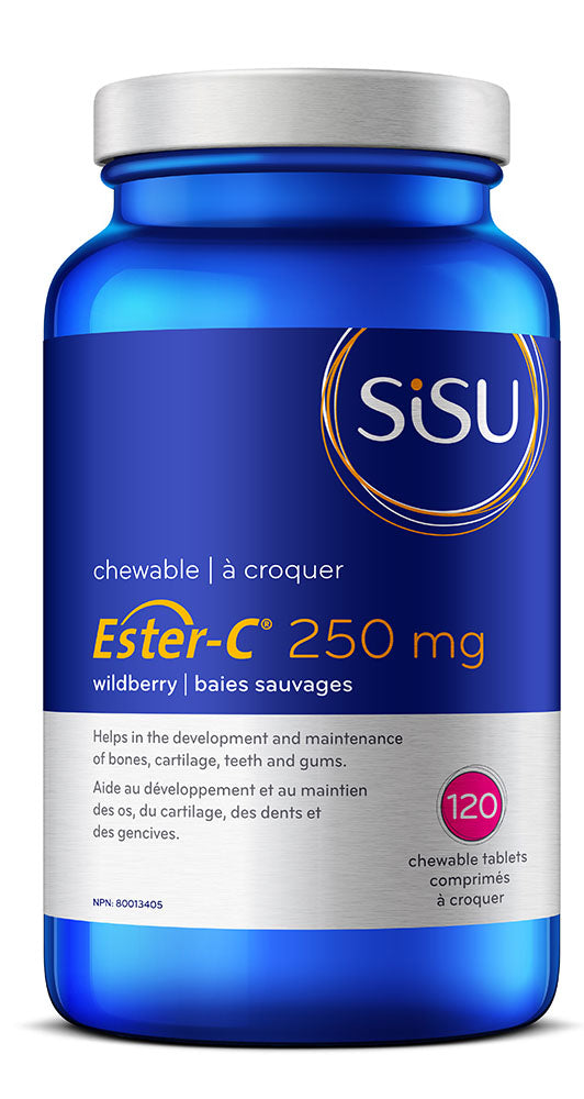 SISU Ester-C 250 mg (Wildberry - 120 chews)