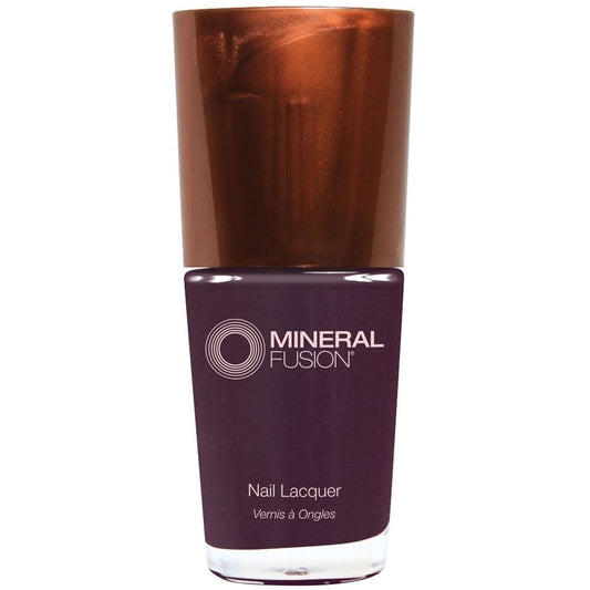 MINERAL FUSION Nail Polish Pretty in Plum (10 ml)