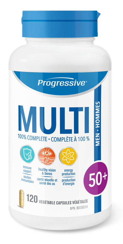 PROGRESSIVE Multi Men 50+ (120 caps)