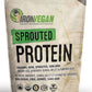 IRON VEGAN Sprouted Protein (Unflavoured - 500g)