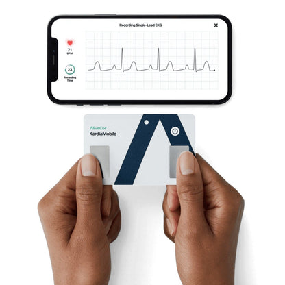 Kardia by AliveCor - KardiaMobile Card Personal ECG - Fits In Your Wallet