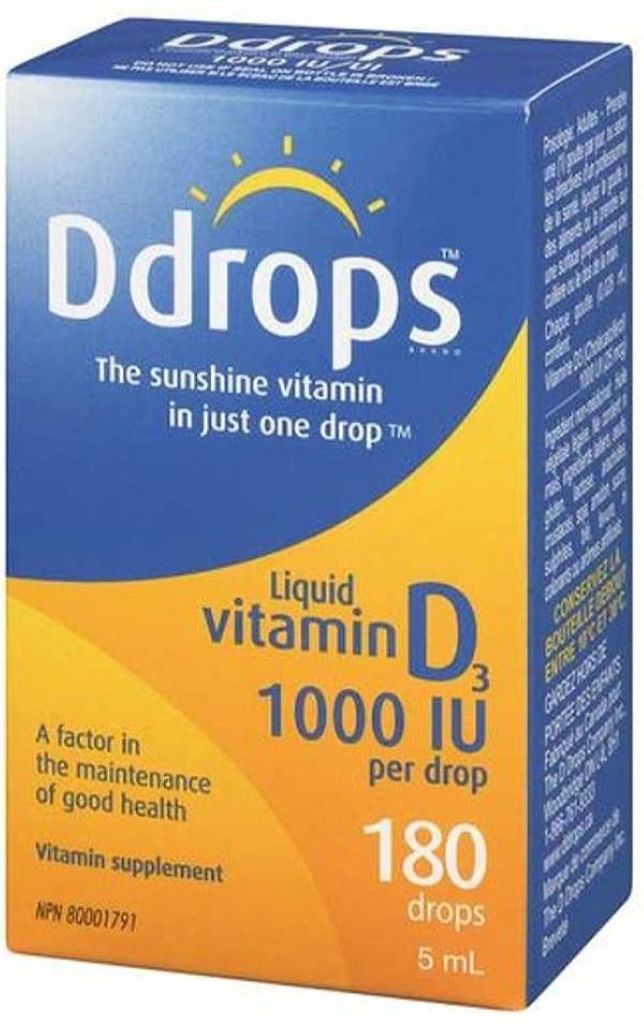 DDROPS Adults (1000 IU - 180 drops)