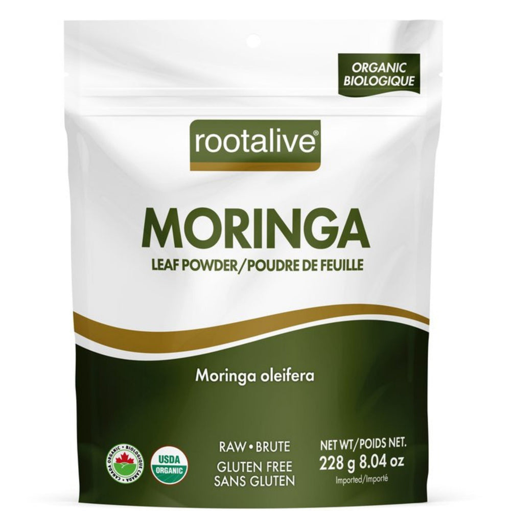 ROOTALIVE  Organic Moringa Leaf Powder (228 gr)